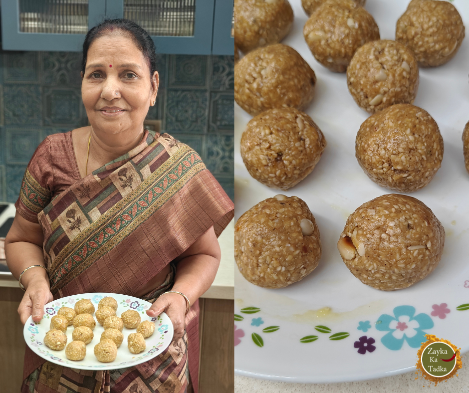 Til Badam Ke Laddu | Sesame Almond Ladoo Recipe