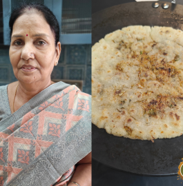 Mooli Aur Cahawal Ke Aate Ka Paratha Recipe