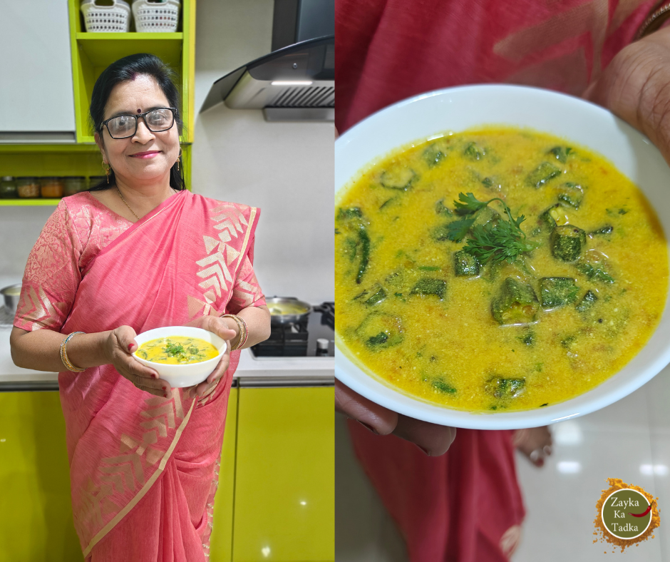 Bhindi Kadhi Recipe