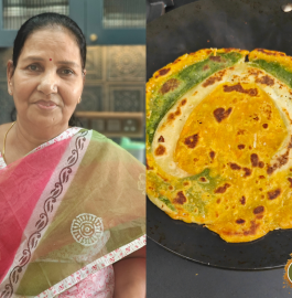 Tricolor Lachha Paratha Recipe