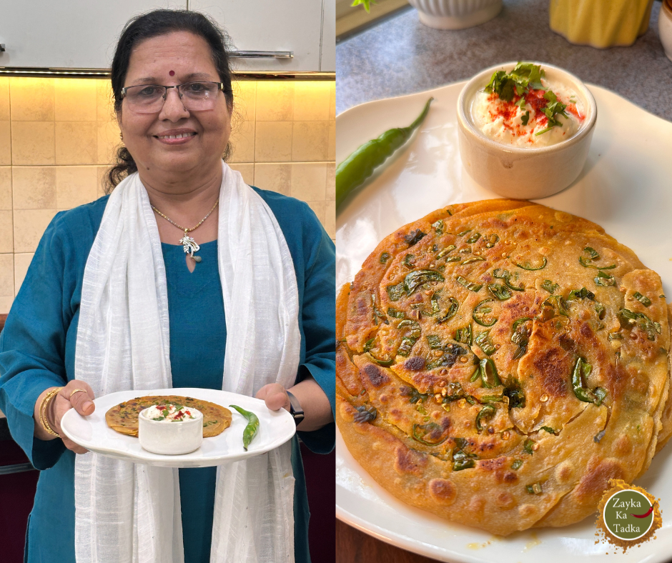Mirchi Laccha Paratha Recipe