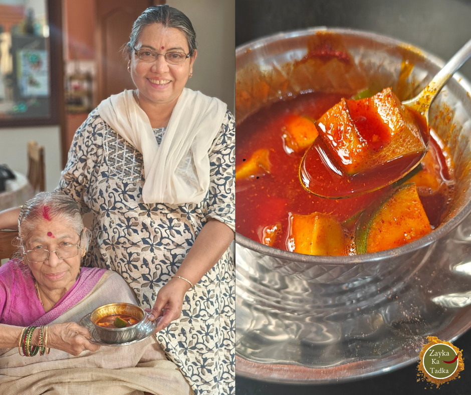 Pesara Avakai | Andhra Pesara Avakaya Recipe