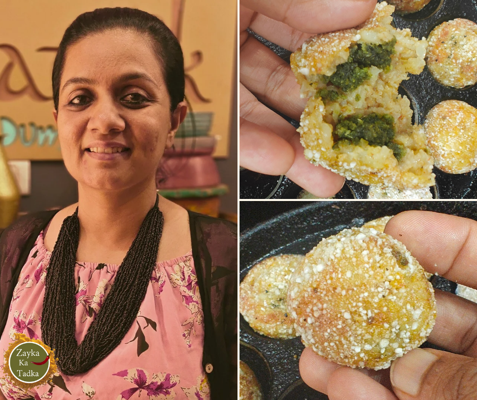 Chutney Appe | Stuffed Appe Recipe