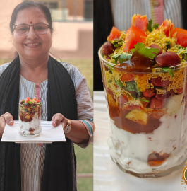 Glass Kachori Chaat | Chaat Sundae recipe