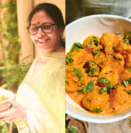 Shahi Dum Aloo Without Onion Garlic Recipe