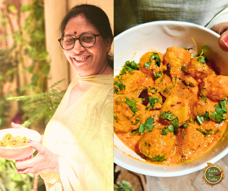 Shahi Dum Aloo Without Onion Garlic Recipe