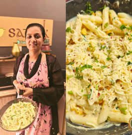 White Sauce Pasta Without Onion Garlic Recipe