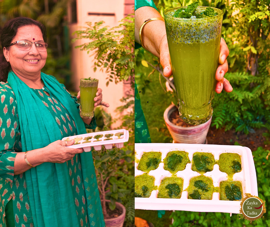 Raw Mango Mint Mocktail Recipe