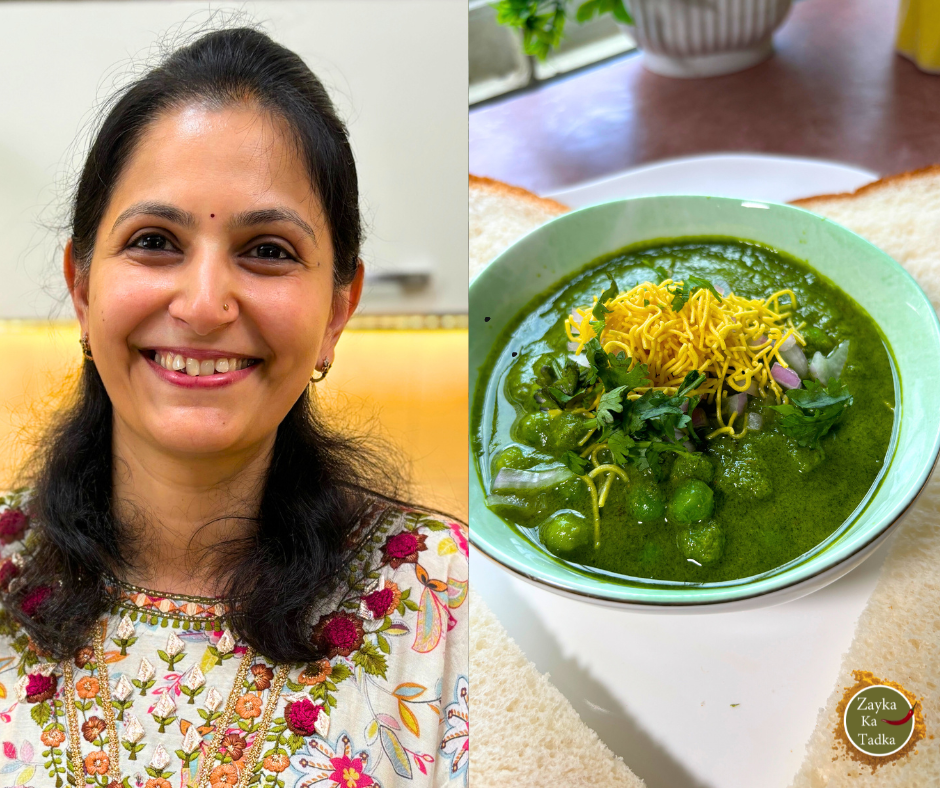 Green Misal | Bread Misal Recipe