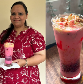 Rose Falooda Recipe