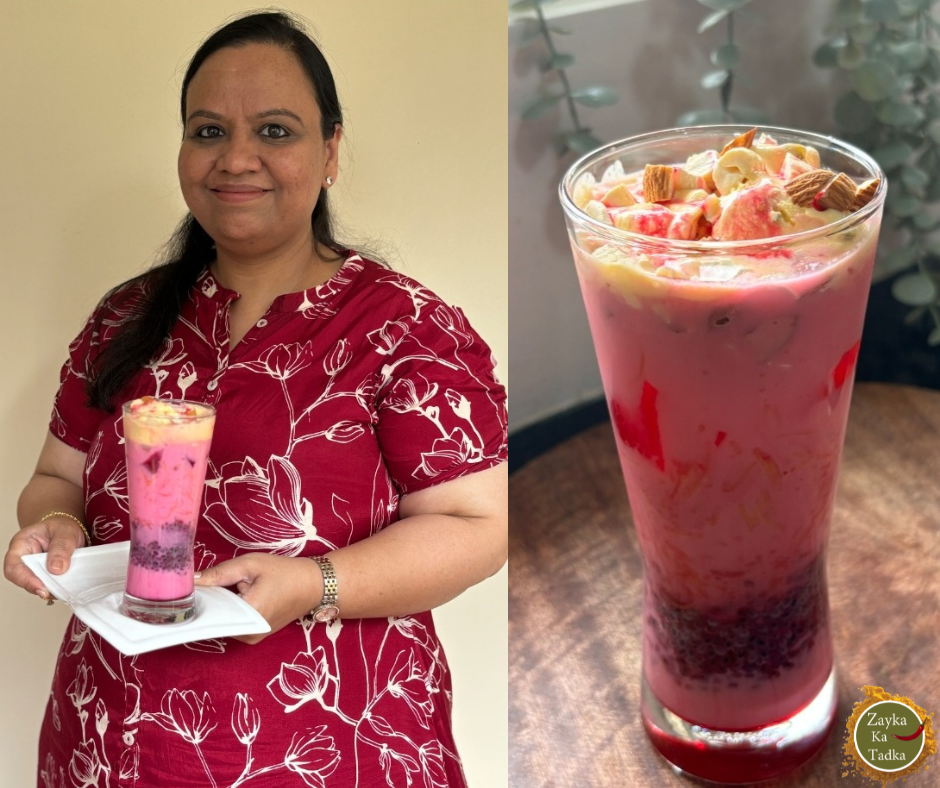 Rose Falooda Recipe
