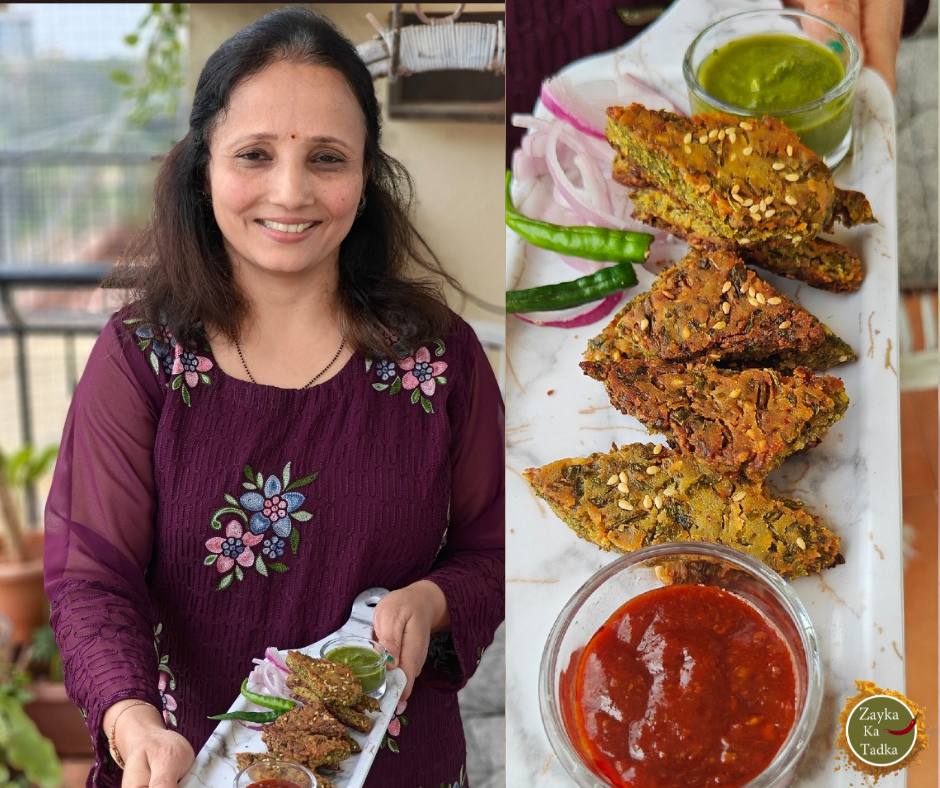 Kothimbir Vadi | Maharashtrian Kothimbir Vadi Recipe