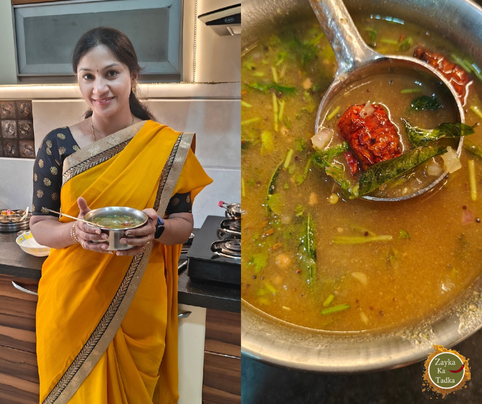 Mamidikaya Rasam | Pachi Pulusu Recipe