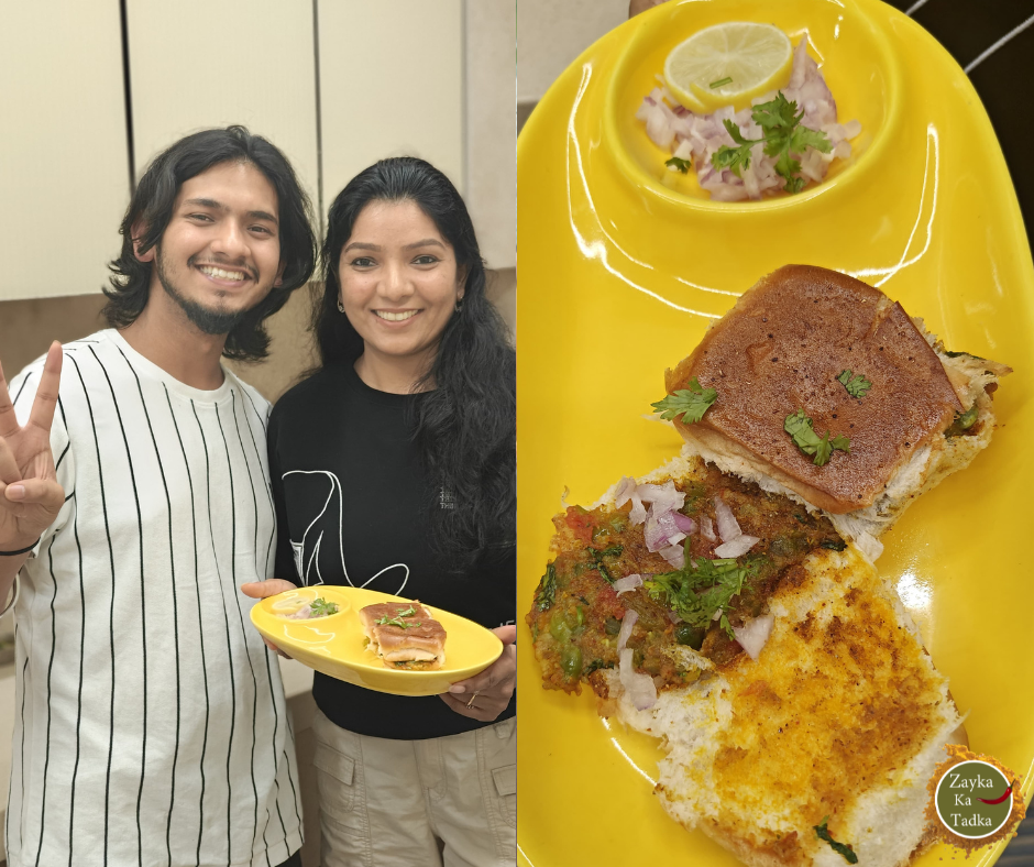 Desi Pav Bhaji Sandwich On Tawa Recipe