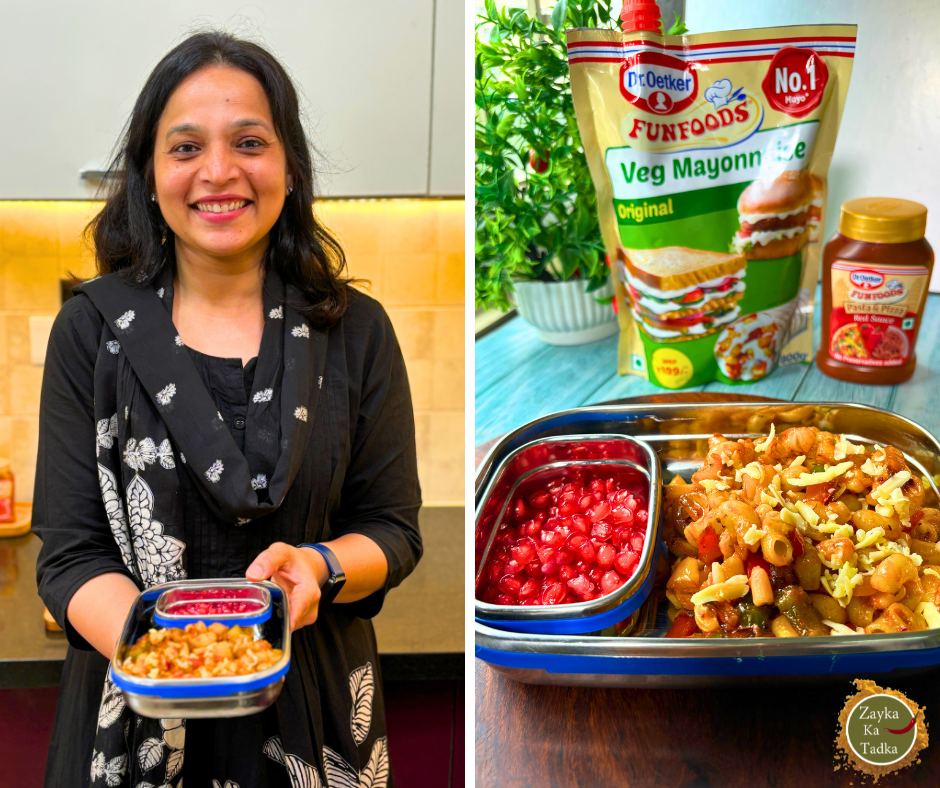 Desi Red Sauce Pasta Recipe