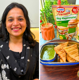 Paneer Corn Sandwich Without Bread Recipe