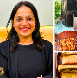 Paneer Tikka Sandwich | Paneer Tikka In Air Fryer Recipe