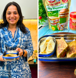 High Protein Rich Frankie Recipe