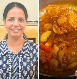 Dhaba Style Pyaz Capsicum Masala Recipe
