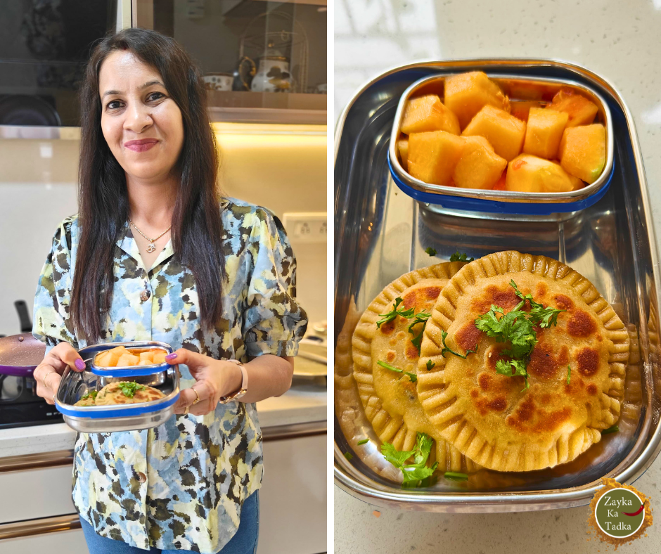 Mini Pizza Paratha Recipe