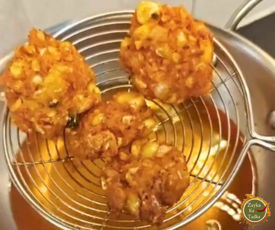 Sweet Corn Vada | Corn Vada Recipe