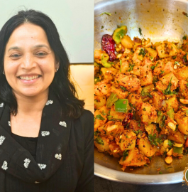 Aloo Shimla Mirch Ki Sabji | Potato Capsicum Sabzi Recipe