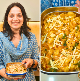 Desi Tadka White Sauce Pasta Recipe
