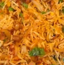 Garlic Peanut Rice Recipe
