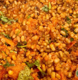Moth Ki Sabji Without Onion Garlic Recipe