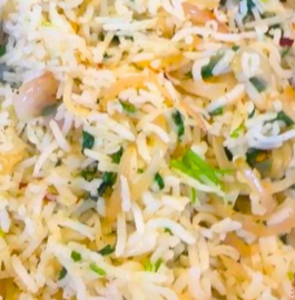 Lemon Coriander Rice | Coriander Lime Rice Recipe