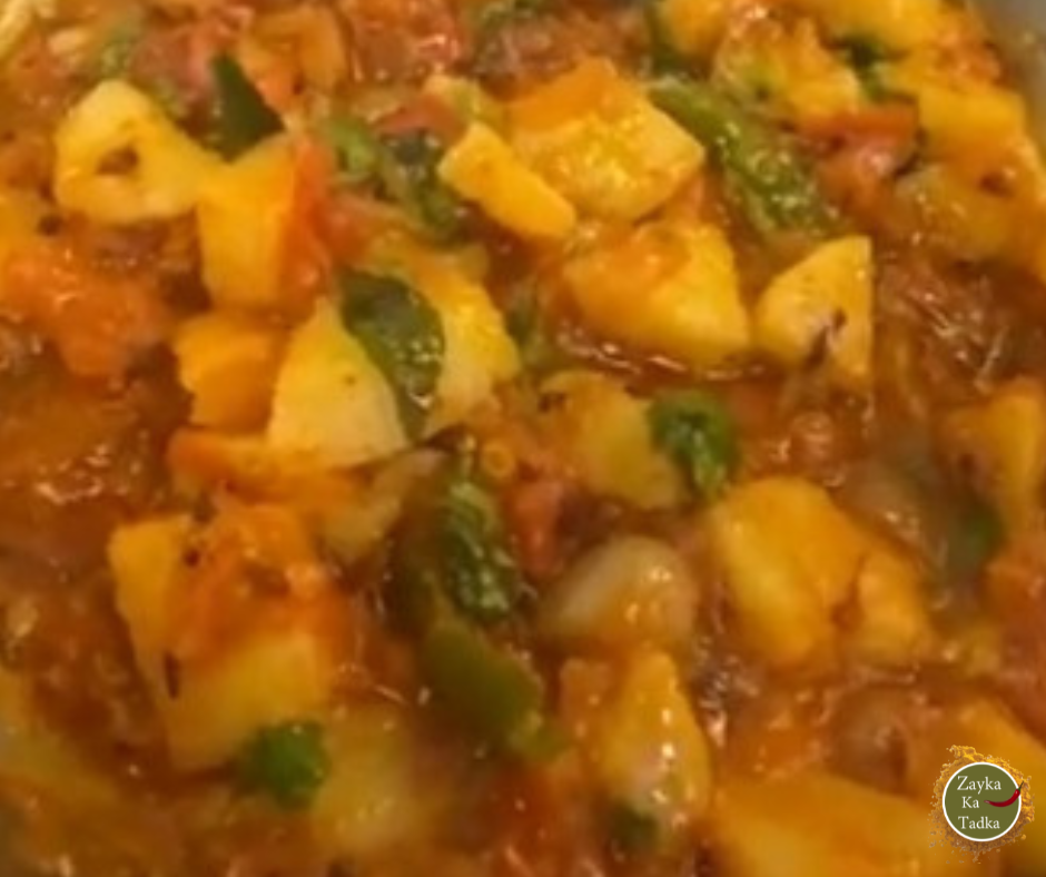 Chatpati Aloo Pyaz Ki Sabzi Recipe