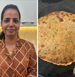Pav Bhaji Paratha | Pav Bhaji Parantha Recipe