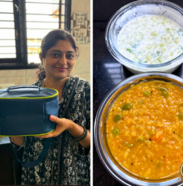 Aval Bisi Bele Bath | Poha Bisi Bele Bath With Raita Recipe