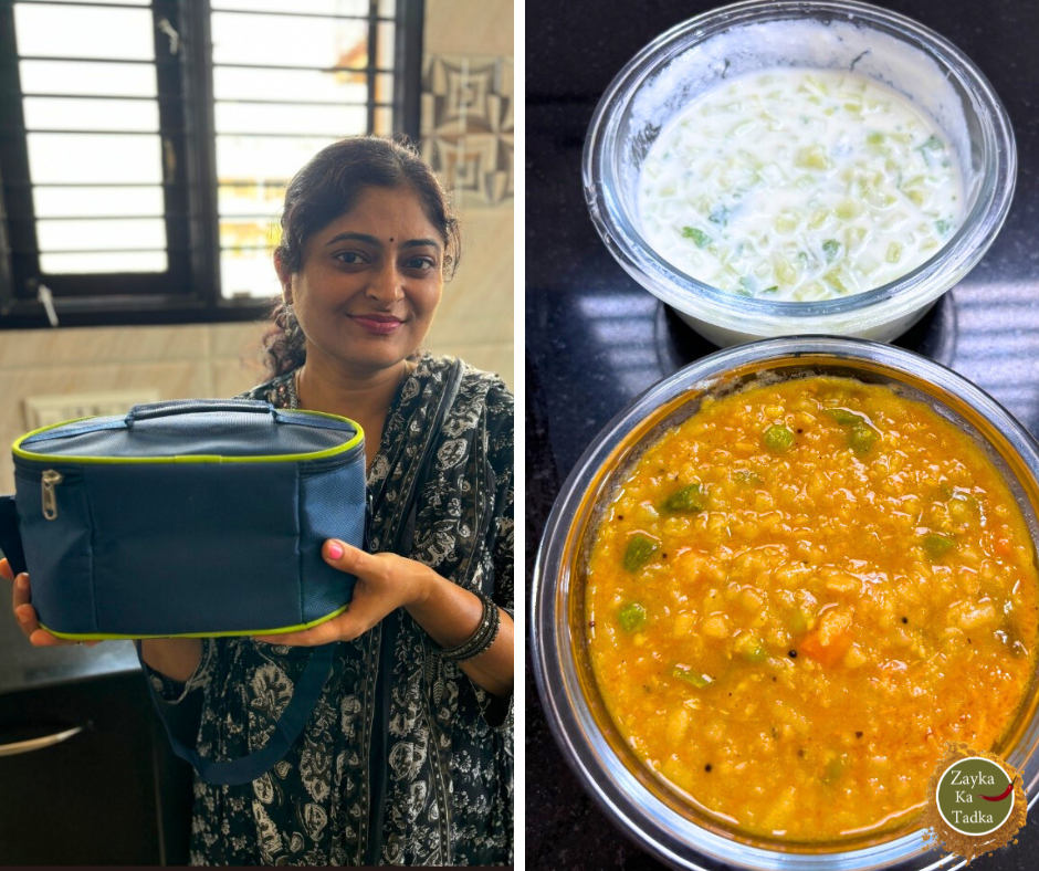 Aval Bisi Bele Bath | Poha Bisi Bele Bath With Raita Recipe