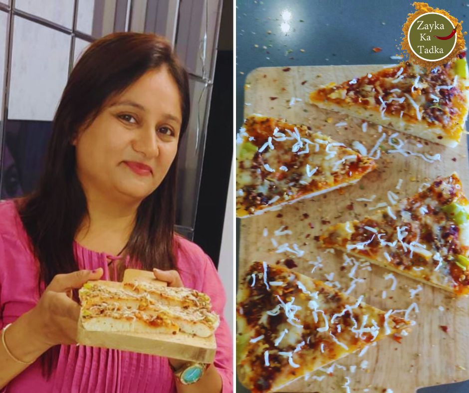 Dhokla Pizza | Rava Pizza Recipe