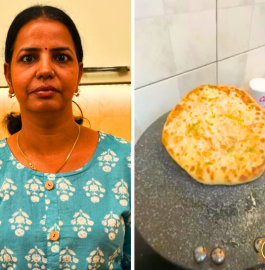 Schezwan Carrot Oats Paratha Recipe
