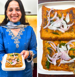 Besan Bread Toast With Tadka | Besan Bread Toast Recipe