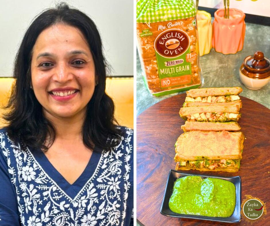 Schezwan Paneer Sandwich Recipe