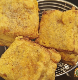 Mini Bread Pakoda Bites Recipe