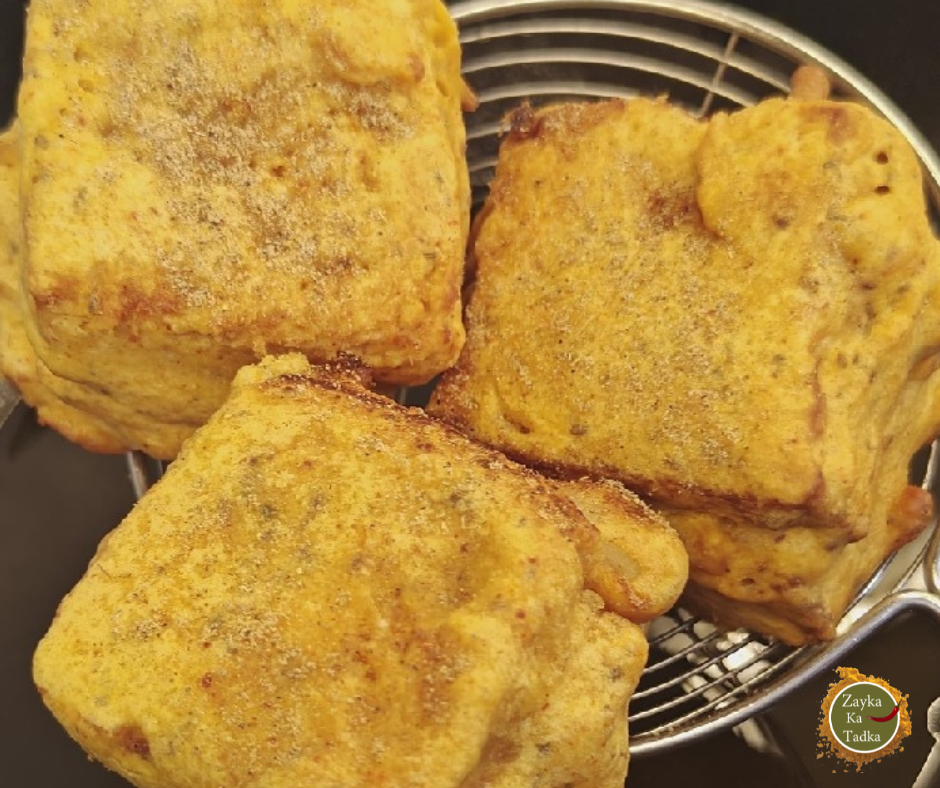 Mini Bread Pakoda Bites Recipe