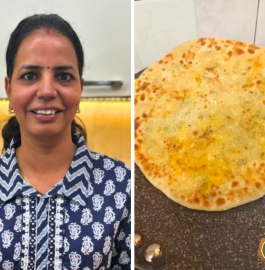 Aloo Paneer Stuffed Paratha Recipe