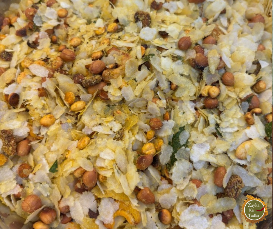 No Fry Chivda | Poha Namkeen | Poha Chivda Recipe