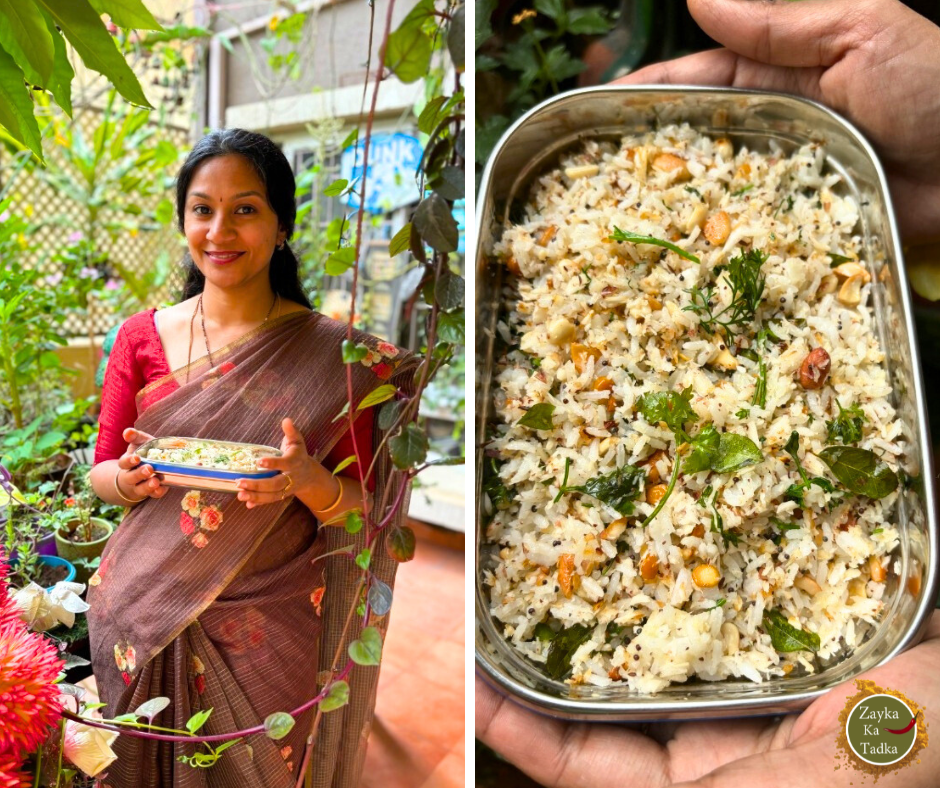 Coconut Rice | Thengai Sadam Recipe