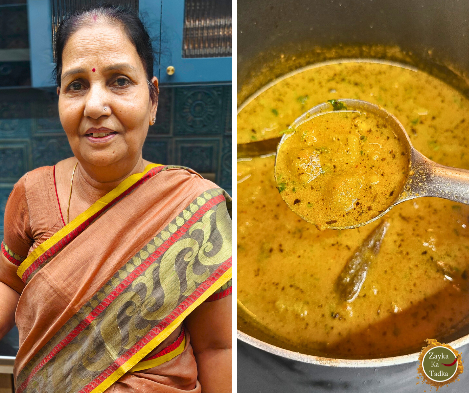 Instant Gatte Ki Sabji Without Onion Garlic Recipe