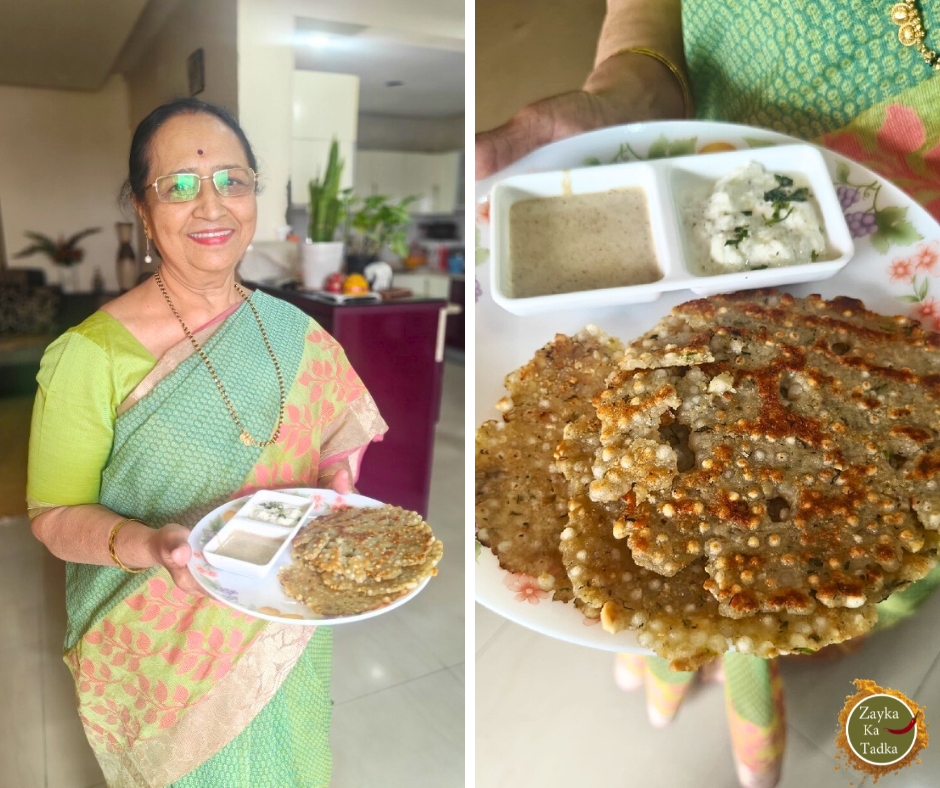 Sabudana Thalipeeth | Sago Pancake Recipe