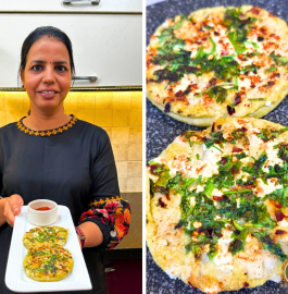Moong Dal Paneer Pancake Recipe