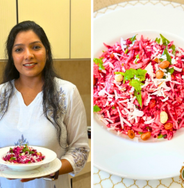Beetroot Fried Rice Recipe