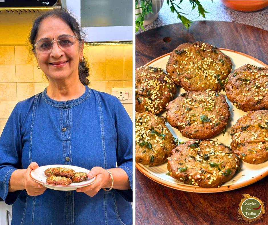 Gujarati Methi Bajri Na Vada | Bajra Methi Vada Recipe