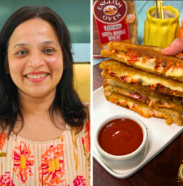Malai Pyaaz Paneer Sandwich Recipe