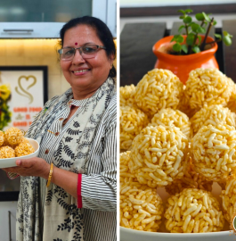 Murmure Ladoo | Murmura Laddu Recipe